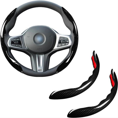 Car Steering Wheel Cover (Carbon Red)