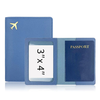 New fashion Passport Cover Leather Clip